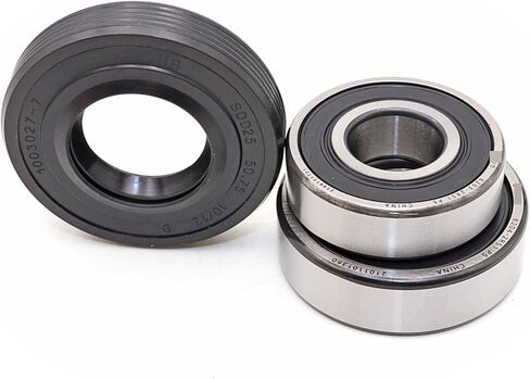SDD 25x50.75x10/12 6203-2RS1 6204-2RS1 Drum Washing Machine Water Seal Bearings Repair Kit 1Pcs in Kuwait