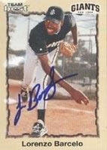 Lorenzo Barcelo Chicago Sox 1998 Team Best Autographed Card - Minor League Card. This item comes with a certificate of authenticity from Autograph-Sports. Autographed - MLB Autographed Baseball in Saudi Arabia