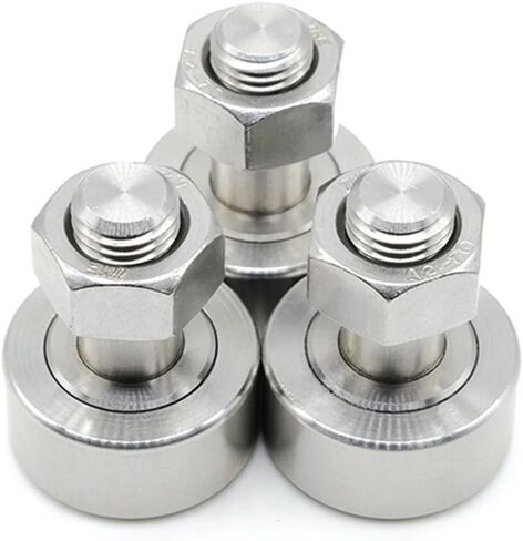 1pc KR35 KRV35 CF16 CAM FOLLOWER NEDLE RONDLE BERING M16X35X52.1MM WHILE and PIN in Saudi Arabia