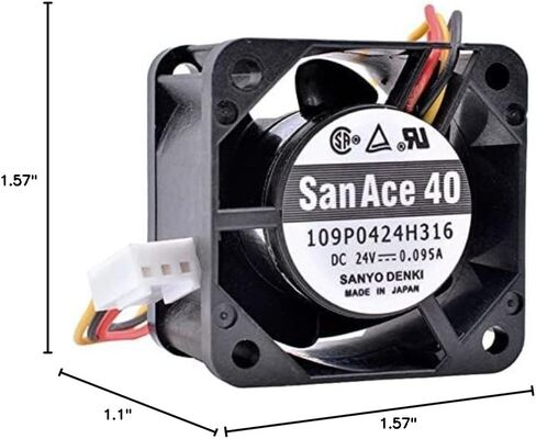 for 109P0424H316 DC24V 0.095A 4CM 3-Wire Cooling Fan in Saudi Arabia