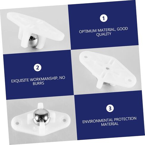 Pretyzoom DIY KIT Steel Ball Caster 8pcs Universal 360 Geater in Kuwait