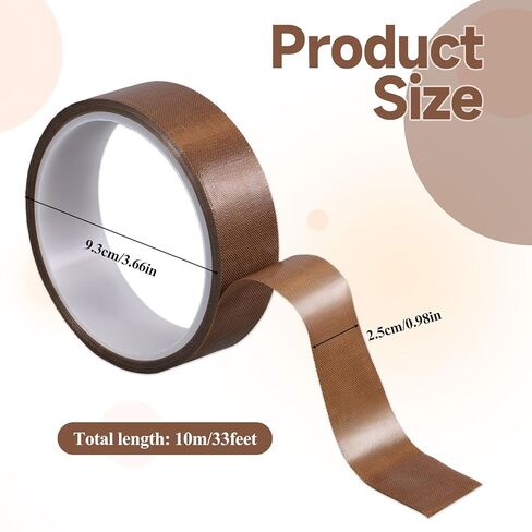 شريط شريحة درج منخفض الاحتكاك ، 1 لفة 1 بوصة × 33 قدم تآكل الستار مقاوم الأشرطة الزرقاء صرير مقاومة ، حماية السطح للخشب ، الخزانة ، الستار ، الأثاث (بني) in Kuwait