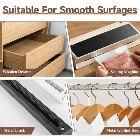 شريط شريحة درج منخفض الاحتكاك ، 1 لفة 1 بوصة × 33 قدم تآكل الستار مقاوم الأشرطة الزرقاء صرير مقاومة ، حماية السطح للخشب ، الخزانة ، الستار ، الأثاث (بني) in Kuwait