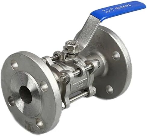 1 Inch Stainless Steel PN16 Full Bore Flange Ball Valve 1Pcs in Saudi Arabia