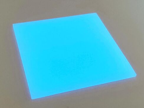 Acrylic Glow-in-Dark Sheets, 1/8" Thickness, 16"x12", Ideal for GlowForge & Any Types of Laser/Engraving, Perfect Material for Jewelry, Crafting & DIY Projects (Luminous Mint) in Kuwait