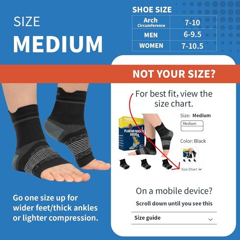 PAPLUS 3 Pairs Ankle Brace for Men and Women, Foot Brace for Plantar Fasciitis and Achilles Tendonitis Relief, Ankle Compression Socks for Women in Kuwait