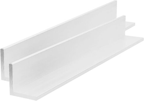 Semetall 13inch angle angle stock ، 1.5 "× 1.5" × 3/16 "بانصاد الألومنيوم الزاوية لـ DIY ، وتحسين المنزل والبناء ، 3/16" سميكة 4pcs in Kuwait
