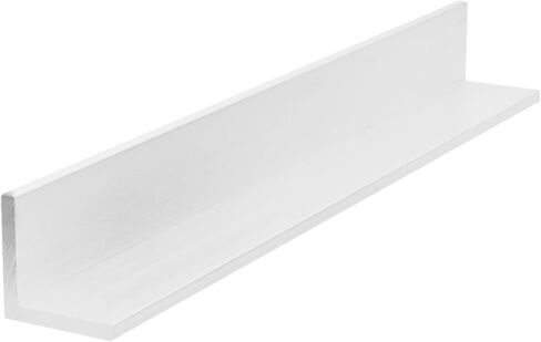 Semetall 13inch angle angle stock ، 1.5 "× 1.5" × 3/16 "بانصاد الألومنيوم الزاوية لـ DIY ، وتحسين المنزل والبناء ، 3/16" سميكة 4pcs in Kuwait