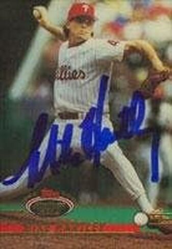 Mike Hartley Philadelphia Phillies 1993 Topps Stadium Club Autographed Card. This item comes with a certificate of authenticity from Autograph-Sports. Autographed - MLB Autographed Baseball Cards in Saudi Arabia