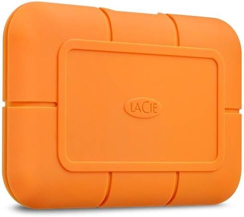LaCie Rugged Secure 2TB External Hard Drive Portable HDD – USB-C USB 3.0 Drop Shock Dust Rain Resistant Computer Desktop Workstation Laptop Hardware Encryption, 1 Month Adobe CC (STFR2000403) in Saudi Arabia
