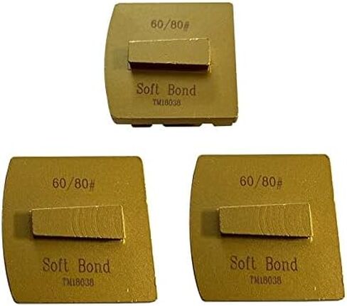 Scanmaskin Diamond Grinding Discs, Set of 3, Medium Bond, 30/40 Grit in Saudi Arabia