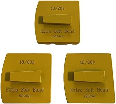 Scanmaskin Diamond Grinding Discs, Set of 3, Medium Bond, 30/40 Grit in Saudi Arabia