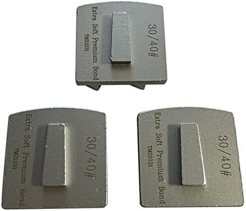 Scanmaskin Diamond Grinding Discs, Set of 3, Medium Bond, 30/40 Grit in Saudi Arabia