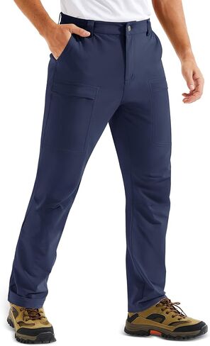 MAGCOMSEN Men's Hiking Pants Lightweight Quick Dry 7 Pockets Travel Pants for Men Water Resistant Ripstop Work Fishing in Kuwait