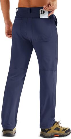 MAGCOMSEN Men's Hiking Pants Lightweight Quick Dry 7 Pockets Travel Pants for Men Water Resistant Ripstop Work Fishing in Kuwait