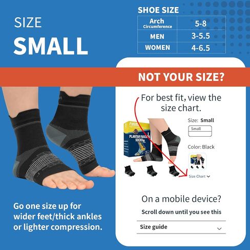 PAPLUS 3 Pairs Ankle Brace for Men and Women, Foot Brace for Plantar Fasciitis and Achilles Tendonitis Relief, Ankle Compression Socks for Women in Kuwait