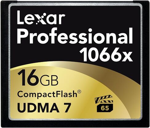 Lexar Professional 1066x 16GB VPG-65 CompactFlash card in Saudi Arabia