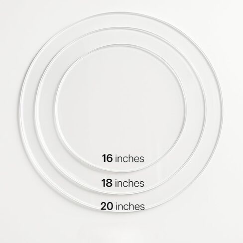 صفائح Plexiglass 1/8 "(3MM) سميكة-18" ألواح أكريليك صافية لجدول ورقة البلاستيك العلوية للحرف ، إطار الصورة ، عرض DIY Project Signs Acrylic Signs-Custom Clos in Saudi Arabia