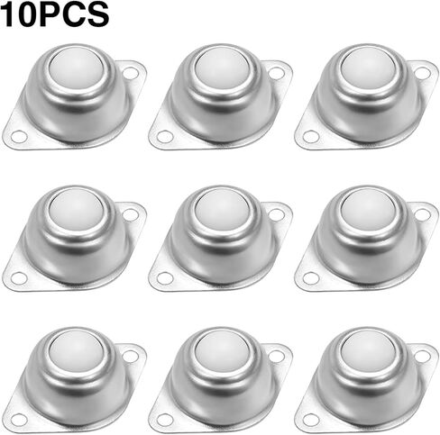 10pcs الأثاث الهادئ لفة تروللي الكرة العجلة العجلة وحدة نقل دائمة in Saudi Arabia