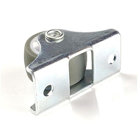 8PCS Duty Fixed Casters with Rigid Non-Swivel Base Ball Bearing Trolley Wheels Top Plate 1 Inch in Saudi Arabia