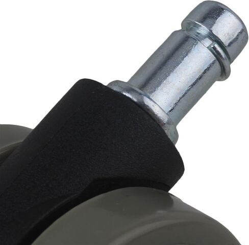 2 Inch Office Chair Swivel Casters Furniture Wheels Grip Ring Stem with Brake 5Pcs in Saudi Arabia
