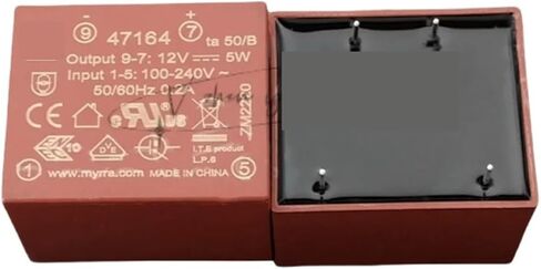 2pcs/lot الأصلي لـ Myrra 47164 100-240VAC إلى 12VDC 5W 50/60Hz 0.2A بدائل محول الطاقة (Myrra 47164) in Saudi Arabia