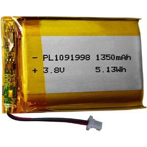 1350mAh 3.8v Battery Replacement for Sena 10C EVO Motorcycle Bluetooth Camera SP59 Battery Replacement
