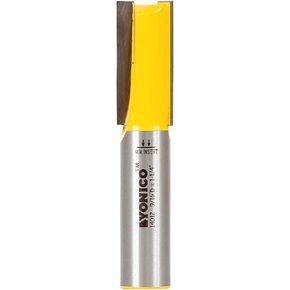 Yonico Straight Router Bits 9/16-Inch Diameter X 1-1/4-Inch Height 1/2-Inch Shank 14012