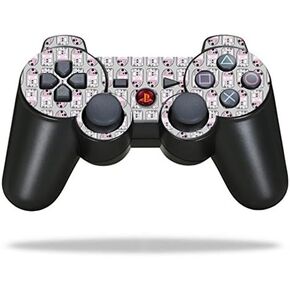 Protective Vinyl Skin Decal Skin Compatible with Sony Playstation 3 PS3 Controller wrap Sticker Skins Pink Galaxy Bots