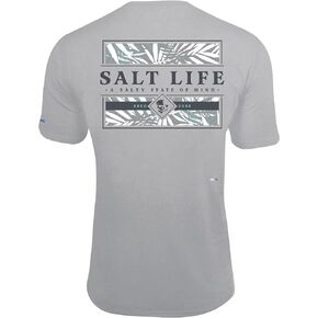 Salt Life Men's Jungle Vibes Short Sleeve Performance Pocket Tee
