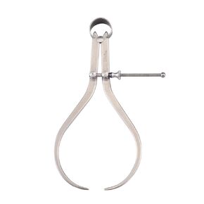 Starrett Yankee Spring-Type Caliper with Hardened Fulcrum Stud, Bow Spring and Quick Adjusting Spring Nut - 8" Size and Capacity, Spring Joint Type - 79B-8