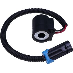 Solarhome Solenoid Connector Valve Coil 6671025 6309311 12V Compatible with Hydraforce Bobcat Skid loader 337 341 450 453 463 553 653 751 753 763 773 A220 S150 S160 S175 S185 S205 T180 T190