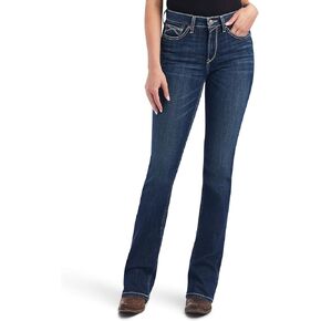 Ariat Female R.E.A.L. High Rise Dorothy Boot Cut Jean Pacific Wash 33
