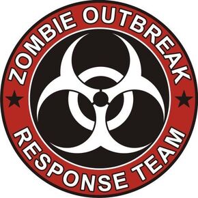 حزمة من 2-3 بوصات - ملصق Zombie Outbreak Response Team الرائع من الفينيل ملصق ممتص للصدمات جرافيك للسيارة والكمبيوتر المحمول والشاحنات وزجاجات المياه وصندوق الغداء ولوح التزلج in Kuwait