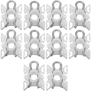 10pcs Window Lift Sliding Shoe Pivot Regulator Slider Clips for BMW E32 E34 E36 318 323 325 Z3 Z4 Replace 51321938884