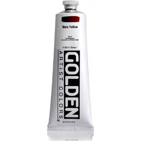 Golden Heavy Body Acrylic - Mars Yellow 5oz tube