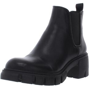 Steve Madden Women's HOWLER Fashion Boot, Black, 8.5