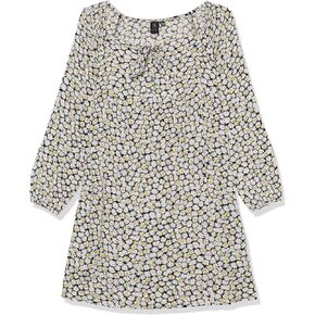 Volcom Girls' One Size Far Out 4ever Long Sleeve Mini Dress