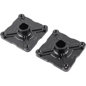 Wheel Hub Front Assembly, 2pcs 23 Tooth Spline 4 Stud Wheel Rear Axle Hub Fit for 110CC 150CC Quad Bike ATV Dune Go Kart