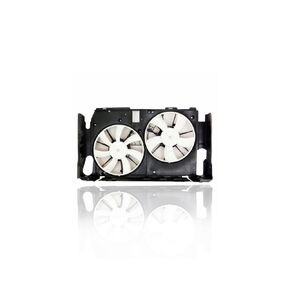 Dual Radiator and Condenser Fan Assembly - Compatible/Replacement for '12-12 Toyota RAV4 6Cy/3.5L (Japan Built) Without Tow-Package - with Fan Control Module - 1671131261