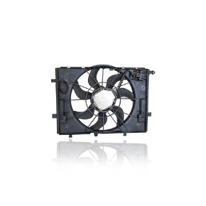 Dual Radiator and Condenser Fan Assembly - Compatible/Replacement for '15-23 Mercedes-Benz C300/400/43 4/6Cy 2.0/3.0T - 999061800