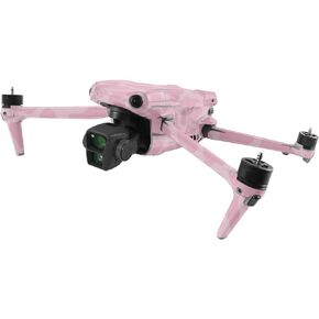 MightySkins Skin Compatible with DJI Air 3 - Pink Giraffe | Protective, Durable, and Unique Vinyl Decal wrap Cover | Easy to Apply, Remove, and Change Styles