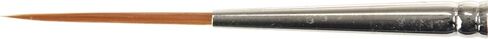 KINGART Premium Radiant 6050-4SCRIPT Liner Series Artist Brush, Synthetic Taklon Hair, Short Handle, for Acrylic, Oil and Watercolor Painting, Size 4 in Kuwait