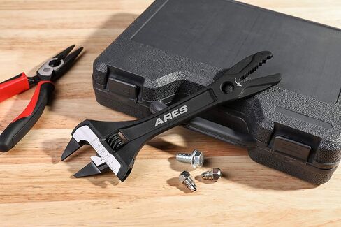 مفتاح ربط قصير قابل للتعديل ARES 70303-53 مم - تصميم قصير ونحيف للغاية للوصول السريع إلى المساحات الضيقة - الفم أعمق بنسبة 30 بالمائة من المعتاد in Kuwait