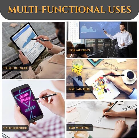 Magnetic Fidget Pen - Multifunctional Stress Relief Transformer Metal Pen - Cool Decompression Deformable Pens for Adults, Boys and Girls in Saudi Arabia