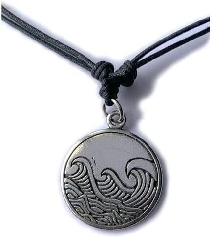 Ocean Wave Coin pendant jewelry in Saudi Arabia