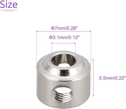 DMiotech 20 Pack 3.1mm عجلة الهبوط عجلة سدادة لنموذج طائرة استبدال أجزاء ترقية in Saudi Arabia
