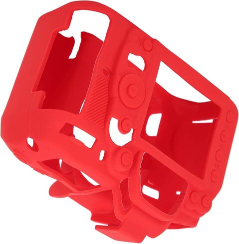 Nikon d7000 Skin Covers Nikon d7000 Protective case Other Camera Accessories Camera Protective Shell Silicone Case Cover Fit for Nikon D7000 Camera AccessoriesBlack (Red) in Kuwait
