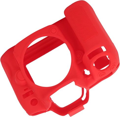 Nikon d7000 Skin Covers Nikon d7000 Protective case Other Camera Accessories Camera Protective Shell Silicone Case Cover Fit for Nikon D7000 Camera AccessoriesBlack (Red) in Kuwait