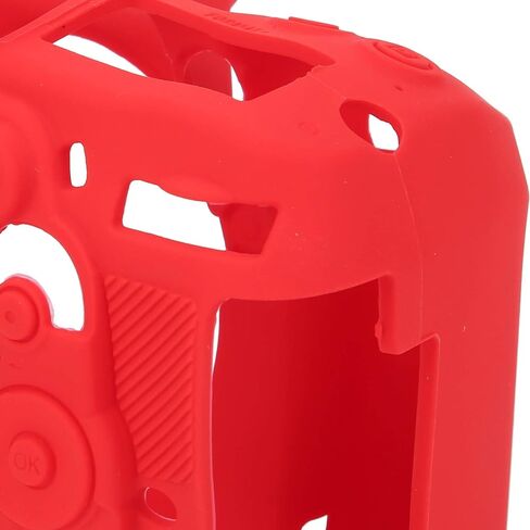 Nikon d7000 Skin Covers Nikon d7000 Protective case Other Camera Accessories Camera Protective Shell Silicone Case Cover Fit for Nikon D7000 Camera AccessoriesBlack (Red) in Kuwait